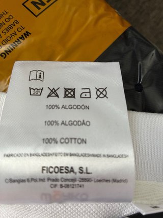 Camisa Polo Manga Larga Blanca