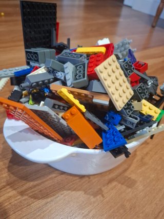 Lotti di pezzi LEGO vari 1,5 kg