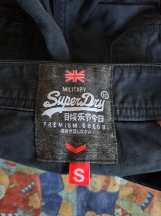 Shorts military cargo Superdry da donna, tg S