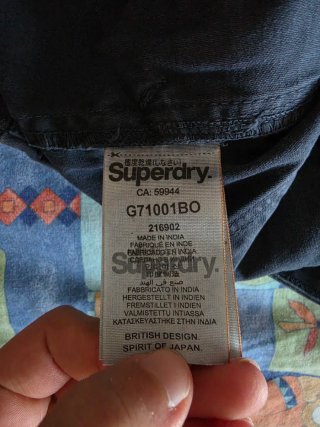 Shorts military cargo Superdry da donna, tg S