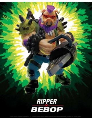 Bebop x Ripper Tmnt x G.I. Joe Playmates