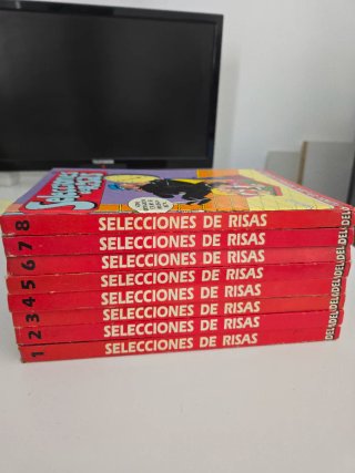 8 tomos selecciones de risas