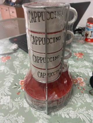 Set 4 Tazze Cappuccino