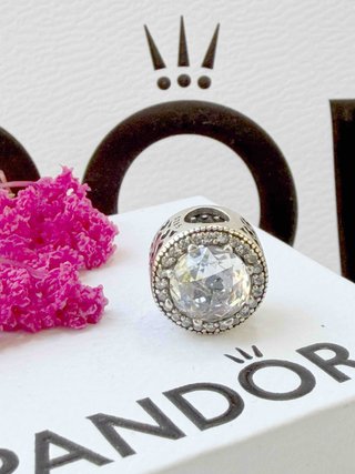 Pandora Charm Plata Circonita Cúbica