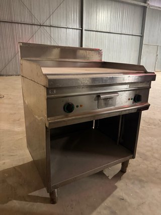 Plancha industrial acero inoxidable