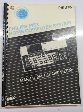 Lote Manuales MSX Philips VG8020 y Revistas