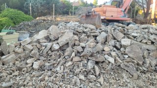 Piedras para relleno, muro o gaviones