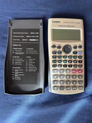 Calculadora Financiera Casio FC-100V