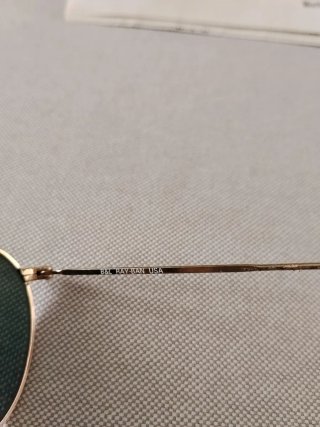 Gafas de sol Ray-Ban Aviador Doradas Años 90,mujer