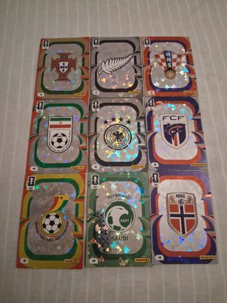 9 cromos Adrenalyn XL Mundial 2026
