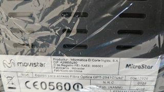 Router Mitrastar Smart WiFi Movistar HGU