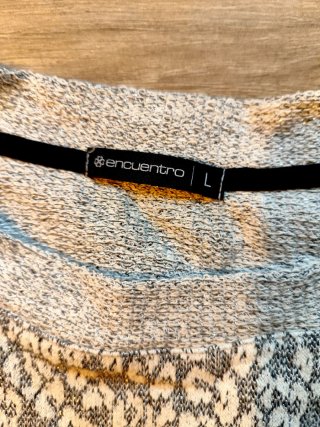Sudadera Encuentro Talla L Estampada. Nueva.