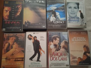 Pack 8 Películas VHS