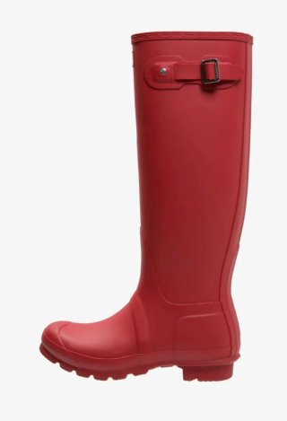 Botas Hunter Rojas Altas