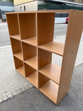 Estantería modular de madera