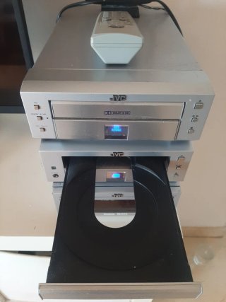 Equipo de música vintage JVC UX-G6R.FUNCIONA.