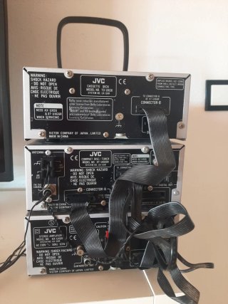 Equipo de música vintage JVC UX-G6R.FUNCIONA.