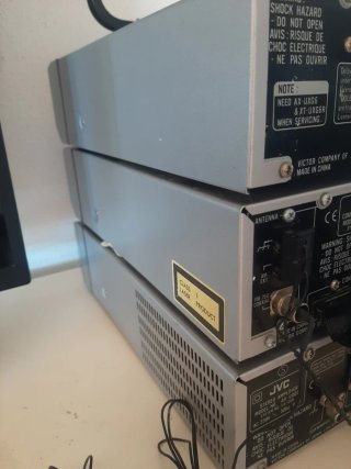 Equipo de música vintage JVC UX-G6R.FUNCIONA.