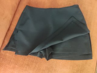 Falda pantalón Zara negra