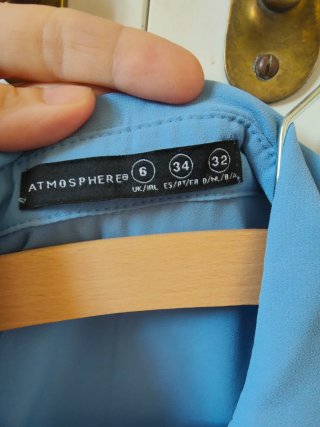 Camiseta sin mangas semitrasnparente Atmosphere