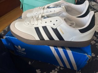 Zapatillas Adidas Samba Blancas y Negras