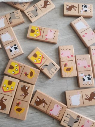 Puzzle madera Goula Animales de Granja