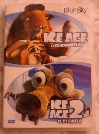 Ice Age 1 y 2 DVD