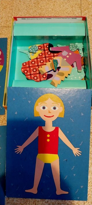 Juego Clementoni Aprendo a Vestirme 3+