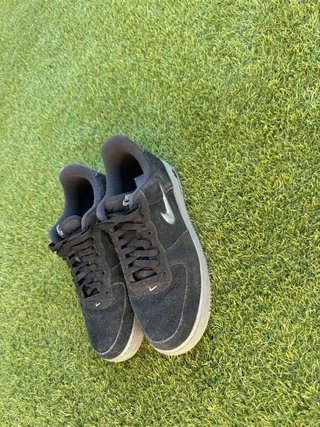 Zapatillas Nike Air negras de ante