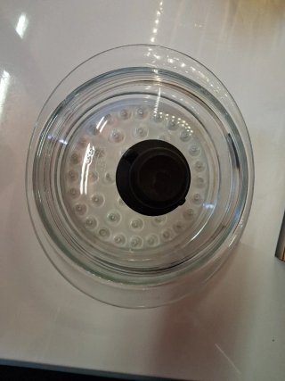 Pack de olla visions vitro + vaporera de cristal