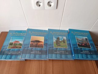 12 Libros y 7 DVDs Patrimonio de la Humanidad