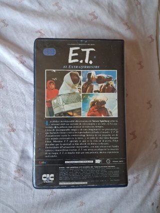 VHS E.T. El Extraterrestre Ed. Videoclub