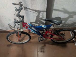 Bicicleta RUNFIT R.002 Roja y Azul