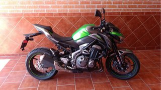 Kawasaki Z900 Naked Verde/Gris