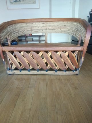 Sillón Mexicano de Madera y Mimbre