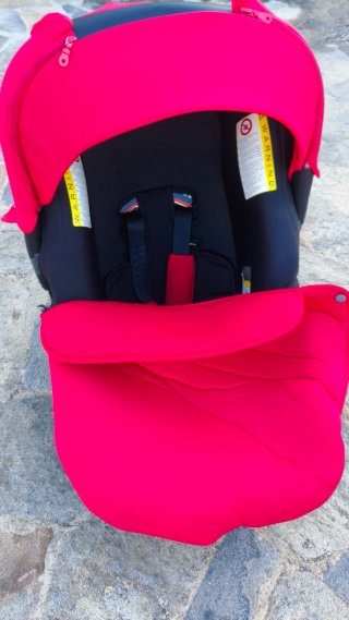 Carrito de bebé jané muum rojo