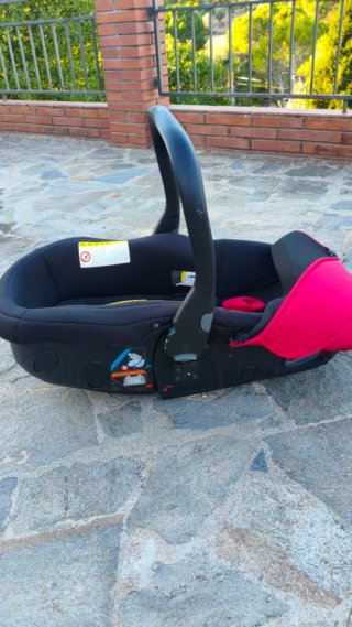Carrito de bebé jané muum rojo