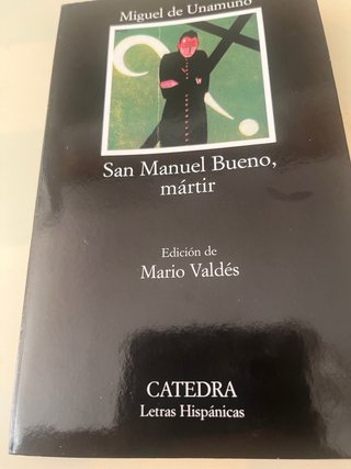 San Manuel Bueno, Martir