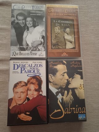Pack 4 Películas Clásicas VHS