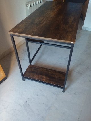 Escritorio madera 120x60