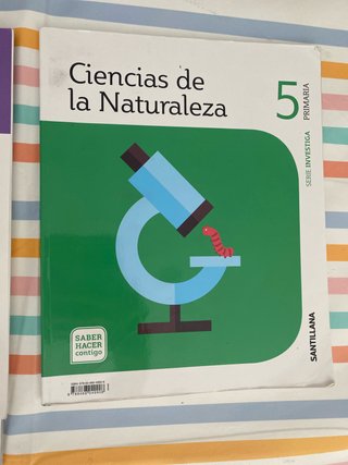 Ciencias de la naturaleza, 5 Primaria Saber Hac...