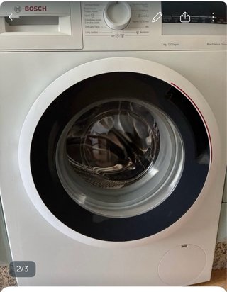 Lavadora Bosch 7kg 1200rpm