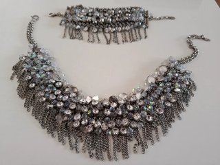 Parure collana e braccialetto Sodini