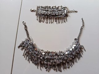 Parure collana e braccialetto Sodini
