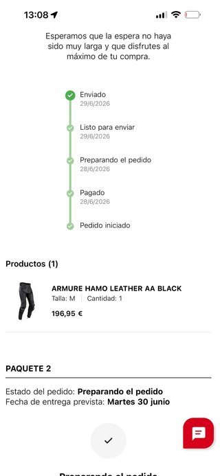 Mono de 2 piezas Armure