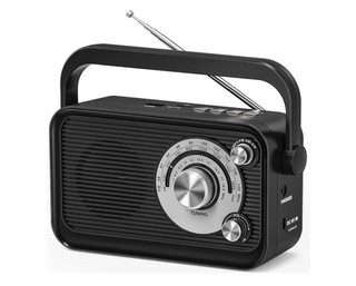 Radio Portátil Retro MP3-FM-AM-SW