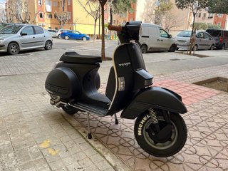 Vespa 200 PX Negra
