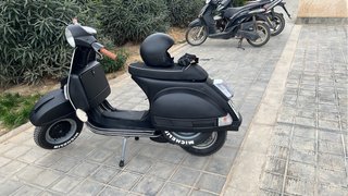 Vespa 200 PX Negra