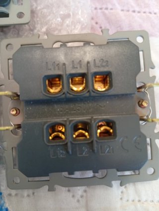 Interruptores eléctricos (3 unidades)
