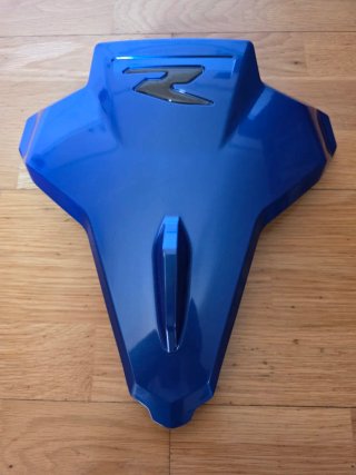 Tapa colín moto BMW azul